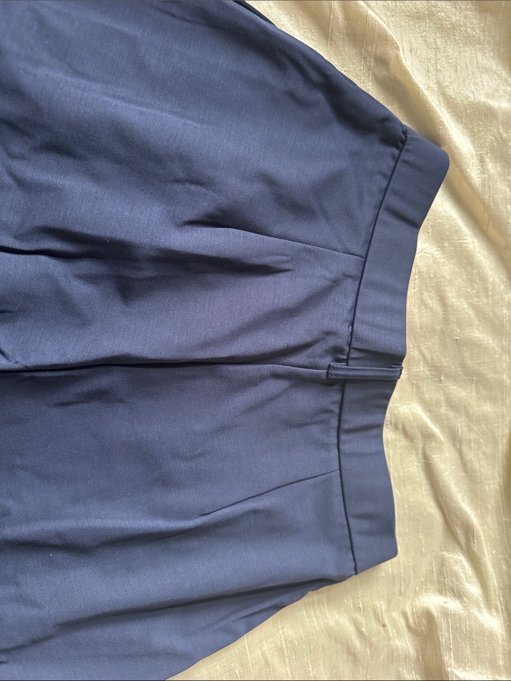 OGL Navy High-Rise Wide Leg Pants - Picture 3 of 5